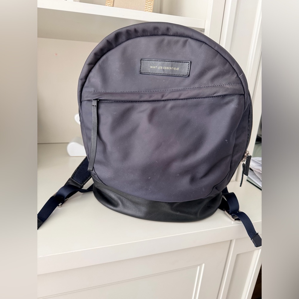WANT LES ESSENTIELS - Kastrup 2.0 Italian Nylon Backpack Black Unisex Style